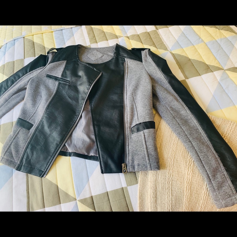 Jou Jou black and grey jacket